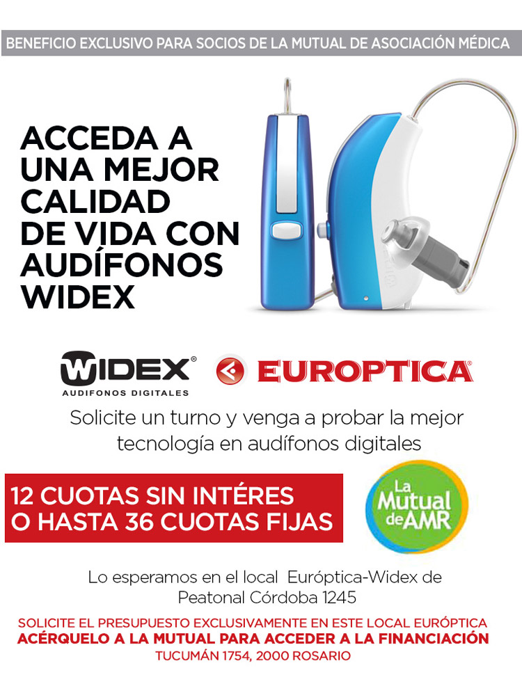 Audífonos Widex en Európtica