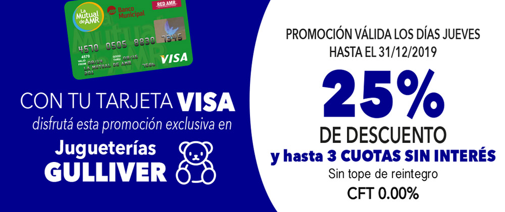 Promociones Visa Mutual La Mutual de AMR