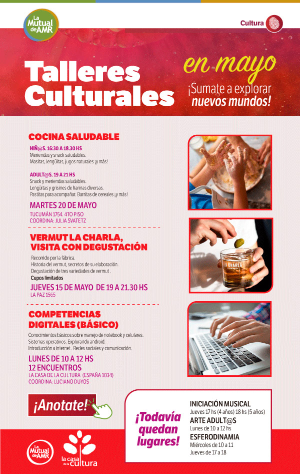 Sumate a explorar nuevos mundos.